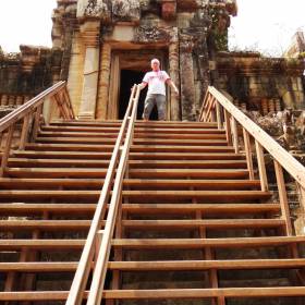 Такео – одна из самых больших и высоких построек в стиле храм-гора. - Камбоджа, Лаос. Февраль 2014. Часть 2. Ангкор.