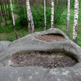 природные чаши - «Каменные палатки» Палкино - Екатеринбург.