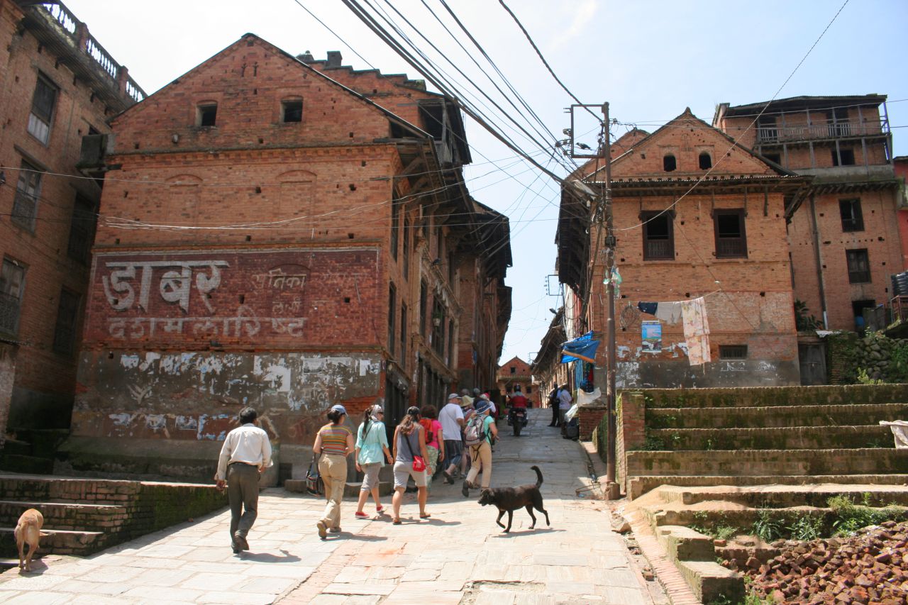 Дуликел, старый квартал. Непал. - Тибет 2014