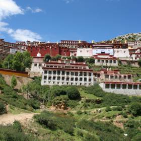 Храм Ганден - Тибет 2014