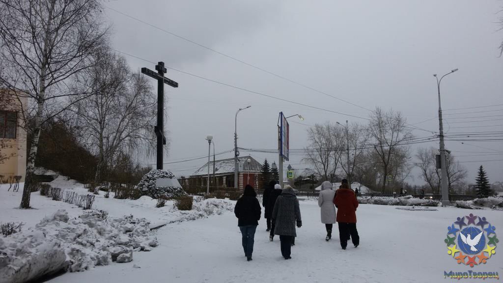 А вот и крест... - Поездка группы «Вестники» в Нижний Тагил 02.11.2014