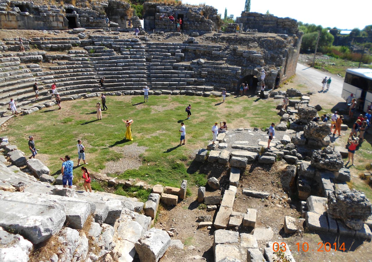 Греко-римский амфитеатр - Турция...