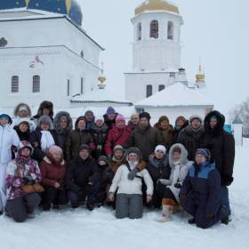Традиционное фото.. - Поездка группы «Вестники» в Тобольск 03.01.2015