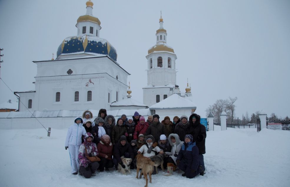 Они больше не могли наблюдать со стороны))) - Поездка группы «Вестники» в Тобольск 03.01.2015