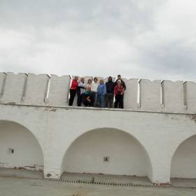 Оборонительная стена. - Поездка группы «Вестники» в Тобольск 12.06.2015