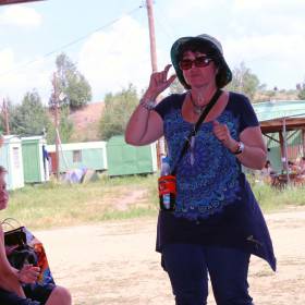Удивительная по насыщенности информацией, Лекция Елены из Перу - Фоторепортаж поездки МироТворцев в Аркаим 25-27 июня 2015