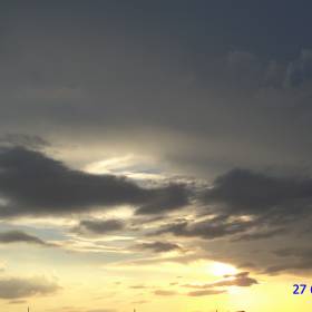 Закат - Аркаим. Июнь 2015. Такое небо