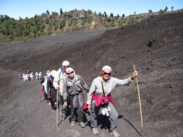 Еще выше - Гватемала 2016. г.Антигуа. Вулкан Пакайя.