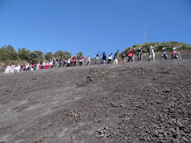 Во имя возрождения Биологического Цветка Жизни Земли - Гватемала 2016. г.Антигуа. Вулкан Пакайя.
