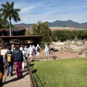 монастырь Санто-Доминго, построенным в 1642 г.  - Гватемала 2016. Колониальный Антигуа.