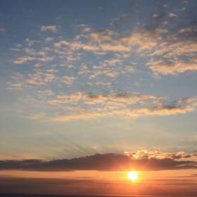 Рассвет над горой Белой - Восток - Поездка группы «Вестники» на г. Белую, Белогорье и Гляденоскую гору 20 августа  2016 года