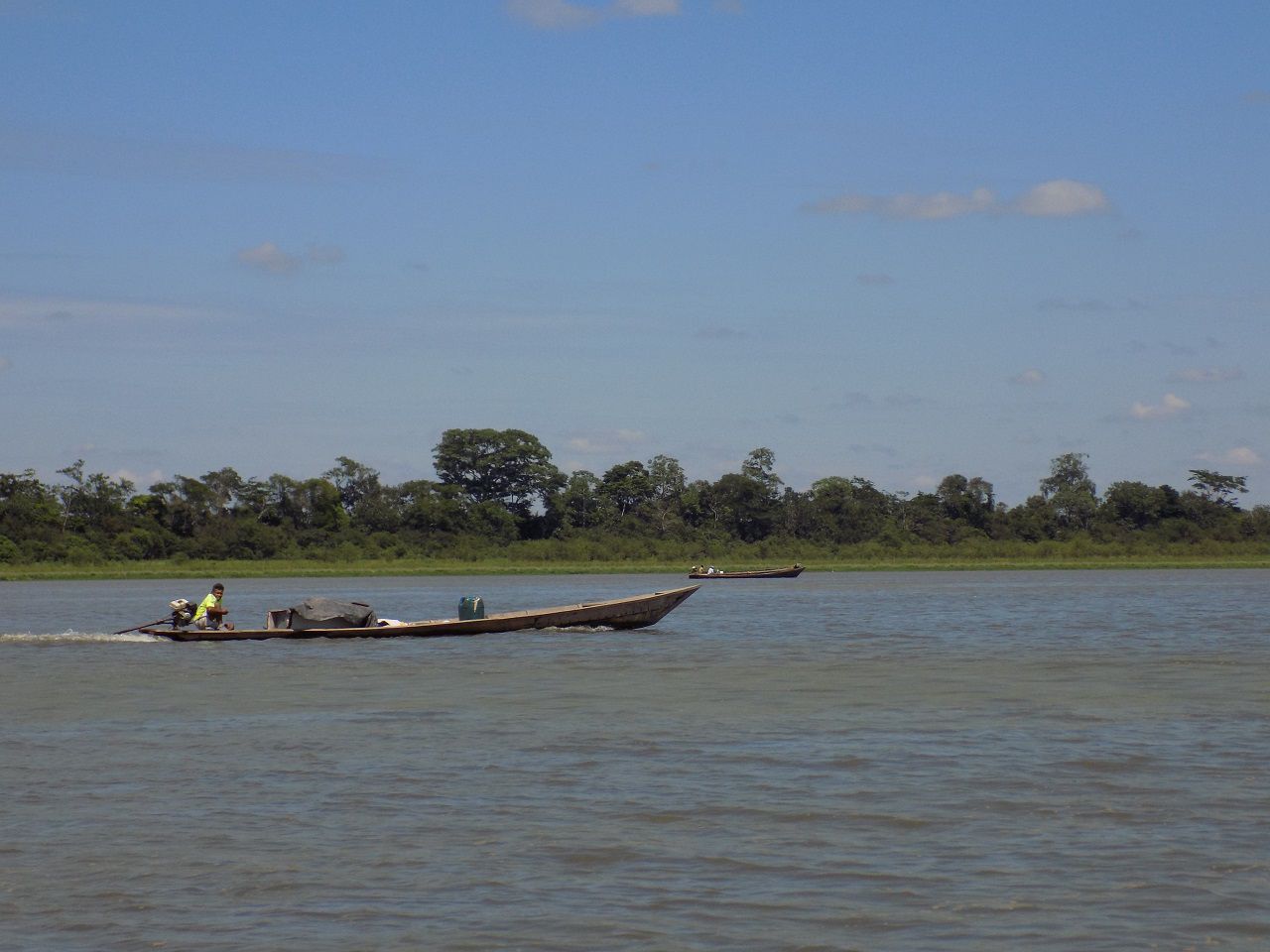 река Укаяли, приток Амазонки - Айяуаска.