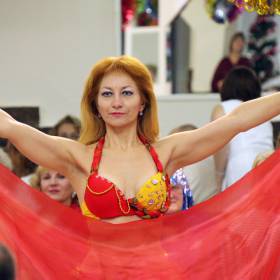 Восточный танец - Новогодний вечер МироТворцев 23.12.2016г.