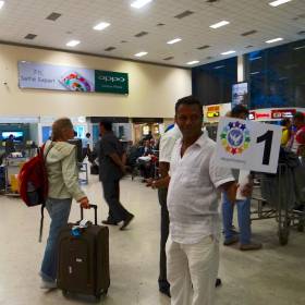 В аэропорту города Коломбо. - Шри-Ланка 2017. Часть 1.