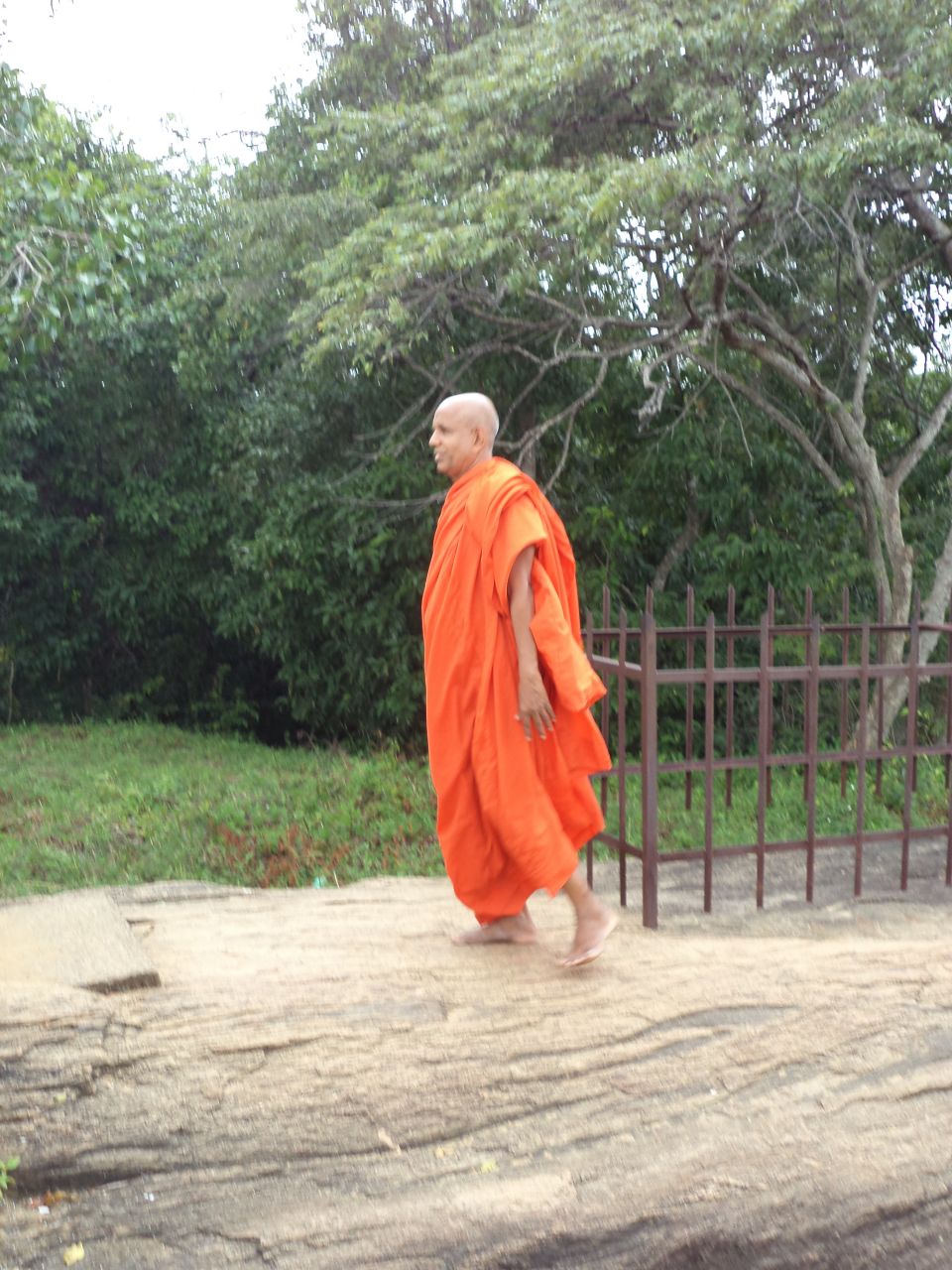 местный монах - Шри-Ланка 2017