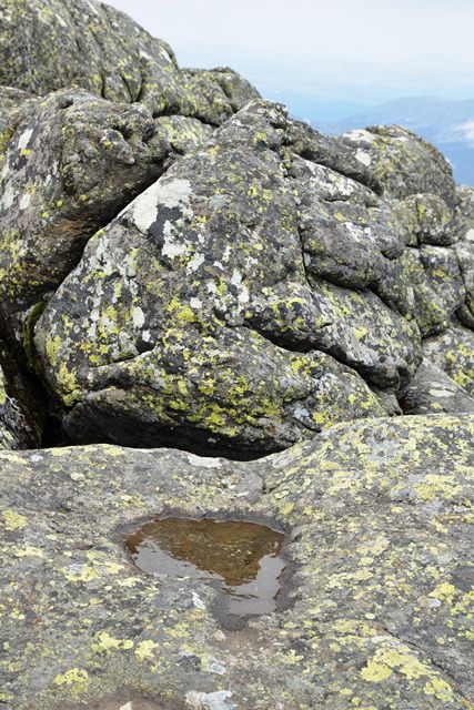 Линза на вершине горы. - 9-10 июня 2017 года Конжаковский камень.