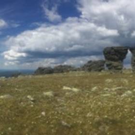 Панорама вершины Отортена - 8-9 июля группа Миротворцев на Отортене и Яныгхачечахле
