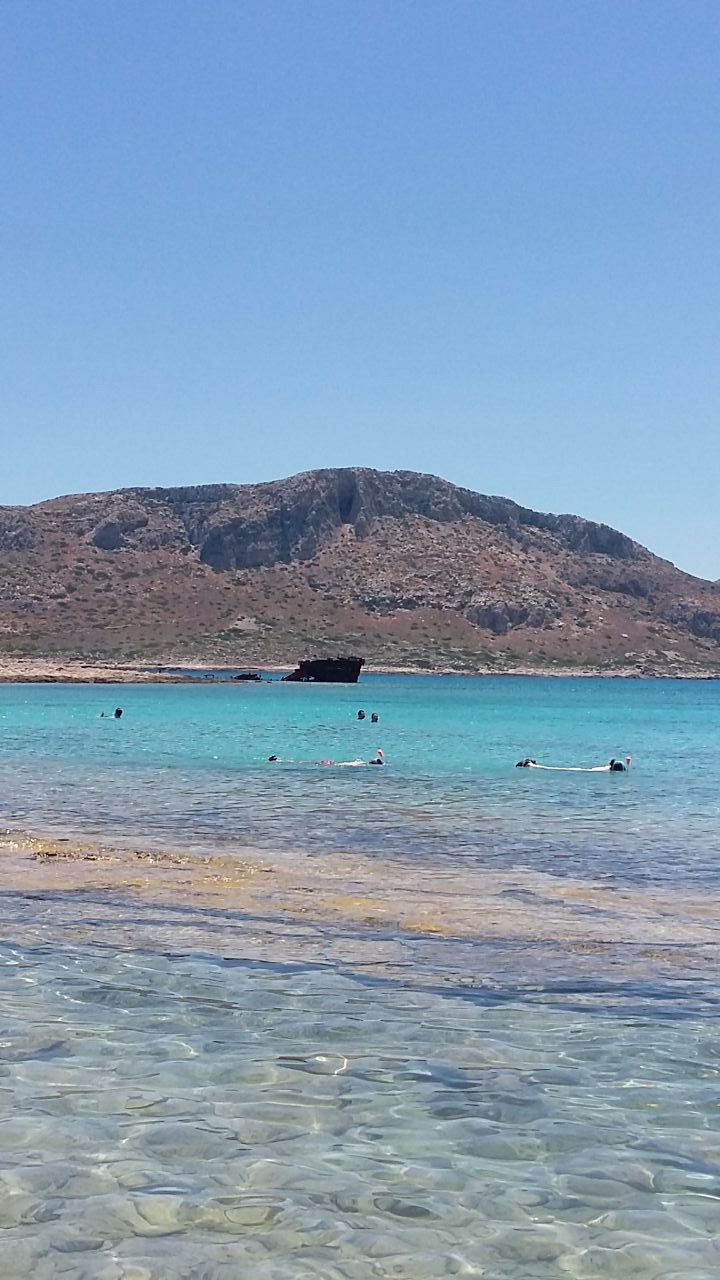 Затонувший корабль - остров Крит и необитаемые острова Греции. 2017