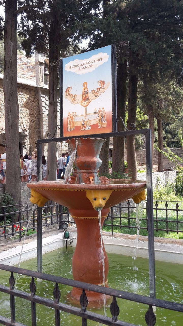 Живоносный источник. монастырь Видиани - Монастыри острова Крит. Греция 2016