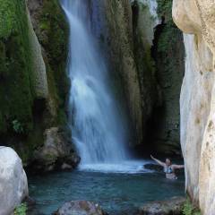 Самый высокий водопад Альгары - 40 м. - Испания  - с любовью...