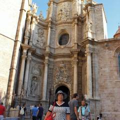 Кафедральный собор Валенсии, главный вход через врата «Лос Йеррос» – “Железные ворота” . - Испания  - с любовью...