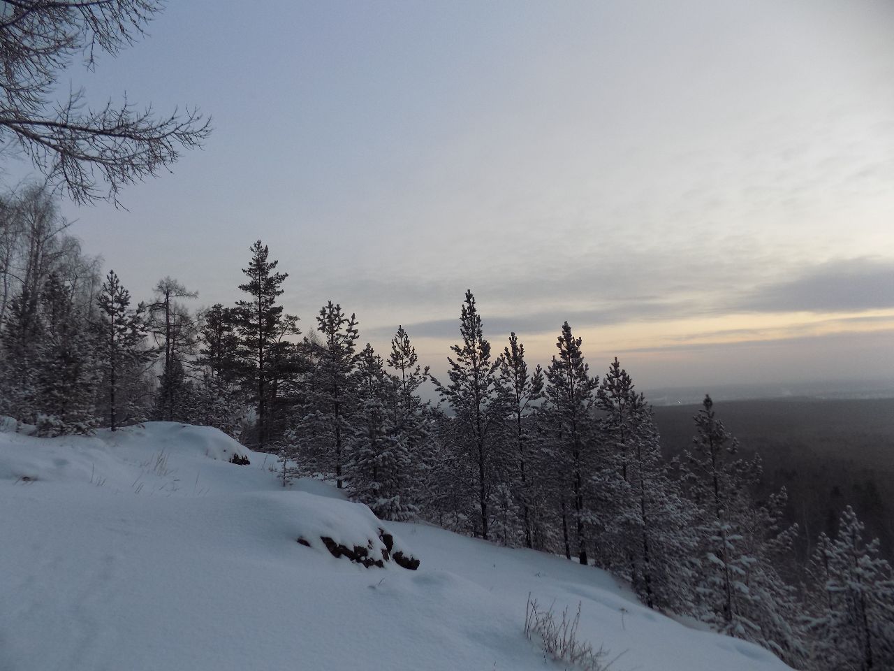 красота зимнего утра - Совместная медитация 11 01 2018. СВЕТОЧИ гора Азов.