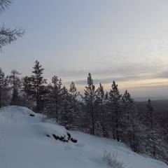 красота зимнего утра - Совместная медитация 11 01 2018. СВЕТОЧИ гора Азов.