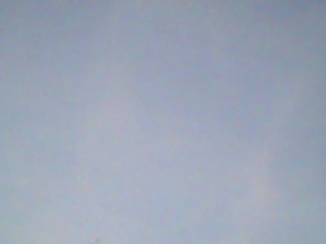 на небе появился квадрат, очень плохо видно, т.к.снимок делали на камеру обычного телефона - Совместная медитация 11.01 2018.