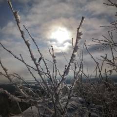 Лик на Солнце - Поездка группы Сфера на гору Волчиха 23.02.2018 г.