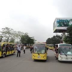 Следующим утром мы на поезде приехали в Ханой, и оттуда на автобусе в город Нинь Бинь. - Фотоотчет Вьетнам 2019. Часть 4.