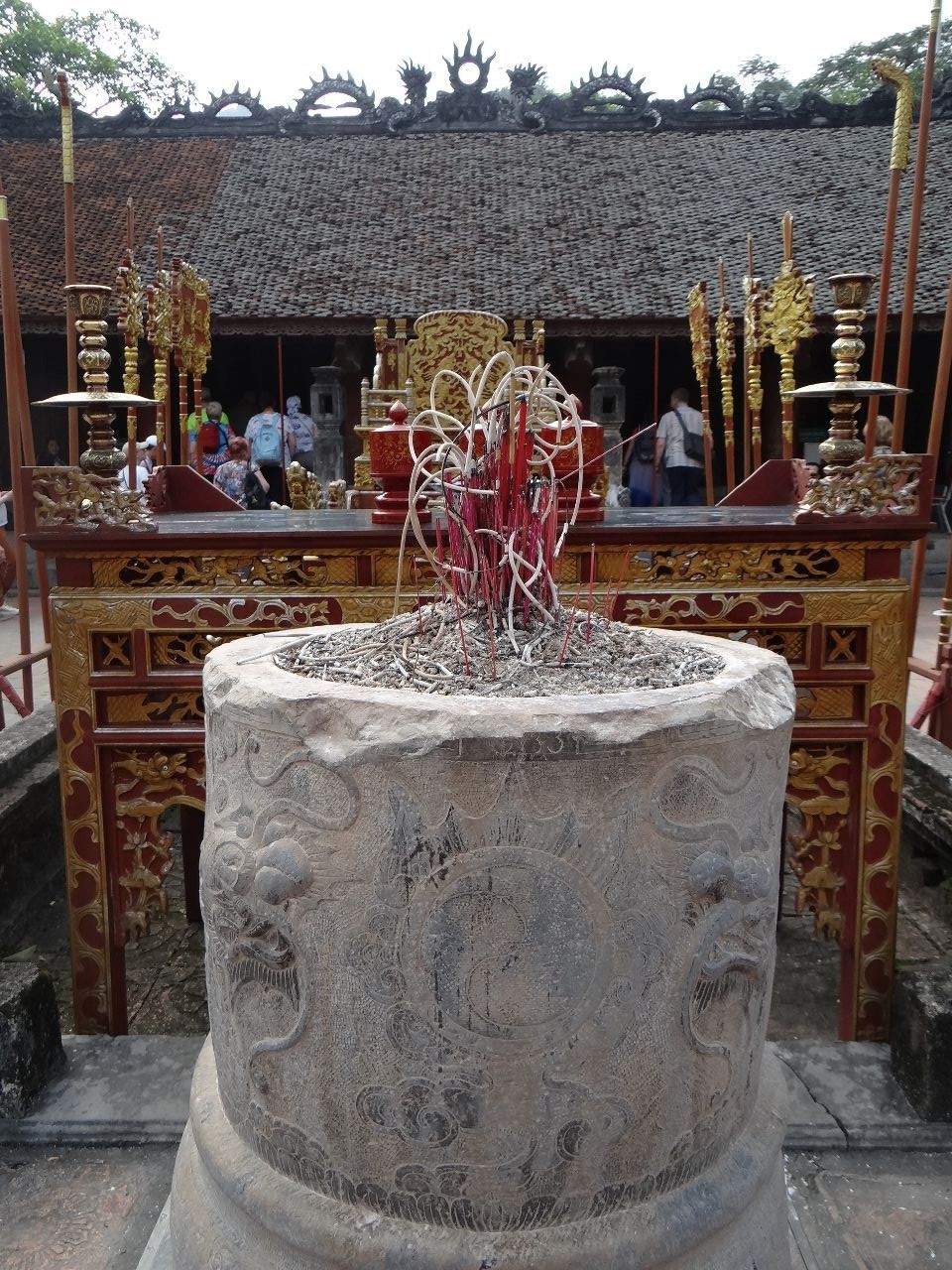 Храмовый комплекс Бай Динь расположен в горном районе северной провинции Вьетнама – Ниньбинь.  - Фотоотчет Вьетнам 2019. Часть 5.