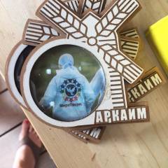 Сувениры магнитики в лавках Аркаима, здорово что МироТворец - это уже символ этого места - Фоторепортаж поездки в  АРКАИМ 25-28 июля 2019г.