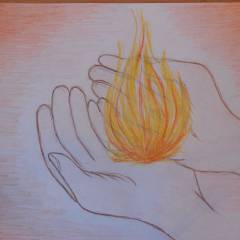 соединение с энергией Огня - Мои рисунки