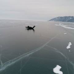 И пузиком на льду.... - Поездка на зимний Байкал 5-13 февраля 2021 год.