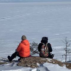Небольшая медитация перед работой. - Поездка на зимний Байкал 5-13 февраля 2021 год.