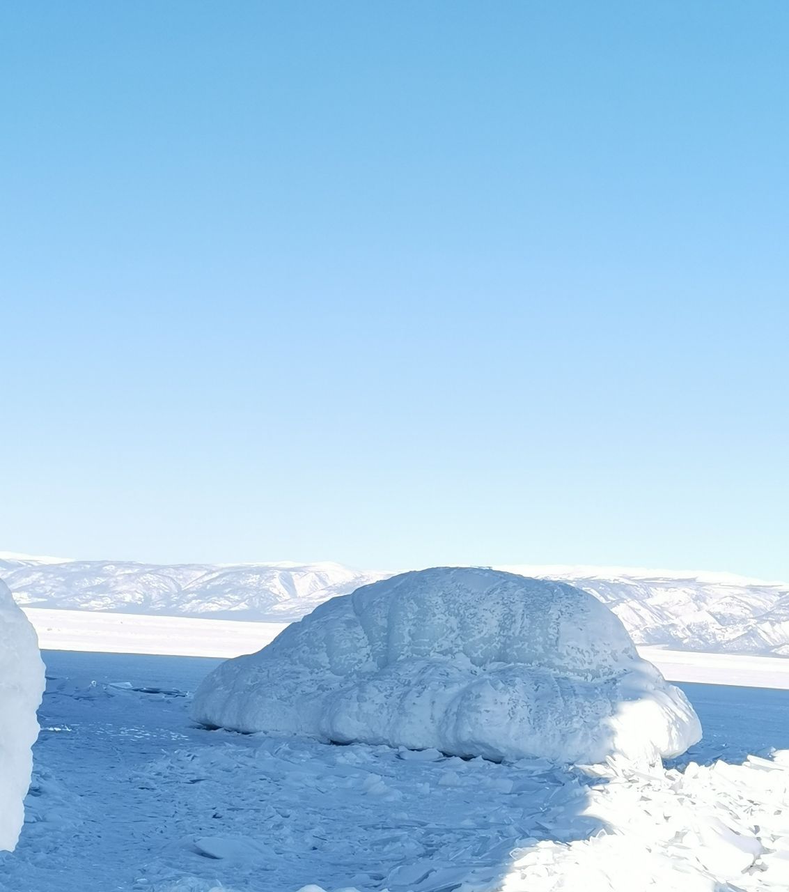 .Снежно-ледяная черепашка. - Поездка на зимний Байкал 5-13 февраля 2021 год.