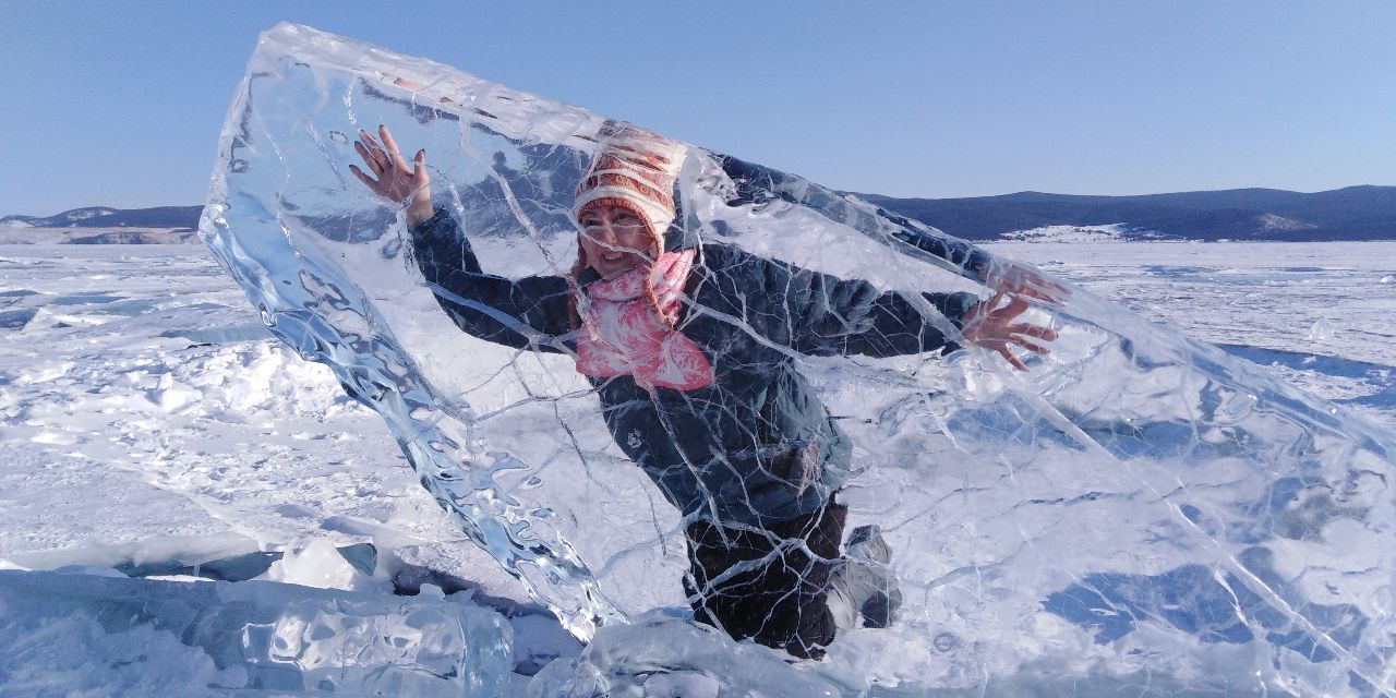 Вот нашли замороженную во льду девочку.. - Поездка на зимний Байкал 5-13 февраля 2021 год.