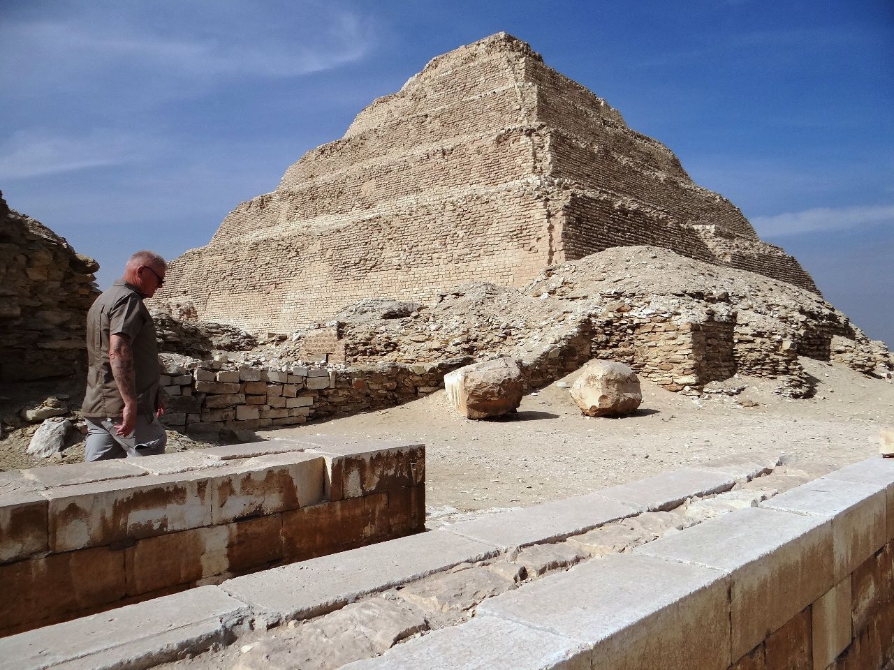 Египет Часть 4. Саккара. Пирамида Джессера, пирамида Униса, Серапиум.