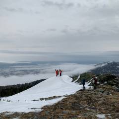 Немного по снежку, потом по курумнику... - Поездка группа «Вестники» на хребет Уреньга 2 и 3 апреля 2022.