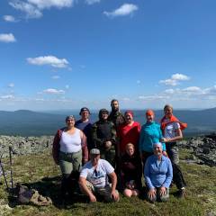 Поездка группа «Вестники» на хребет Хозатумп с 30 июля по 6 августа. День 5 (Подъём к вершине)